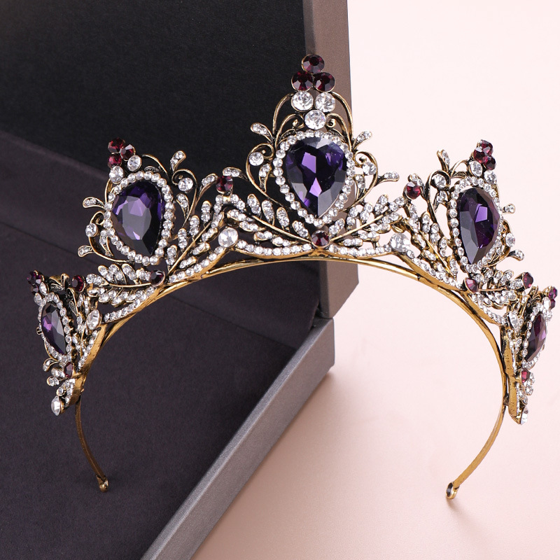 Women'S Accessories H&M - Elegante Corona de Tiara Barroca Vintage
