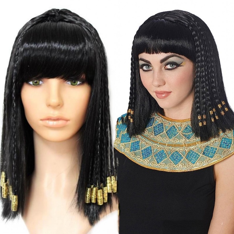 Women Accessories Egypt - Peluca Larga y Lisa Negra de