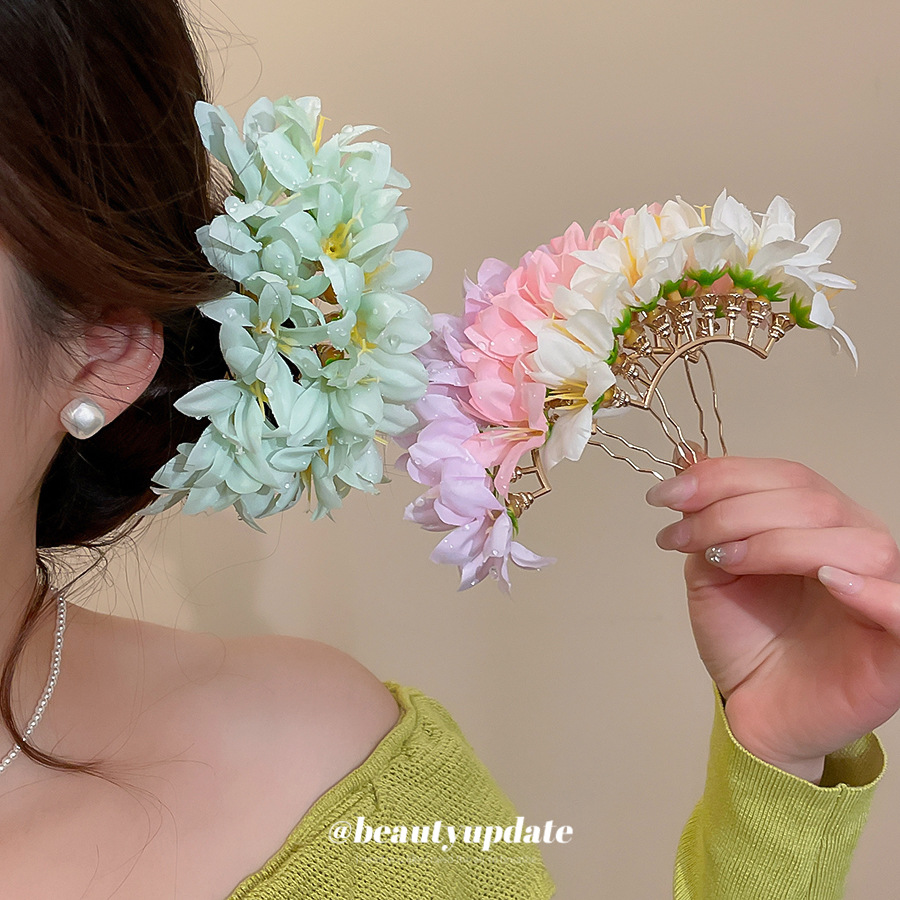 Horquillas para el cabello con - Women'S Yellow Accessories reseña y precio
