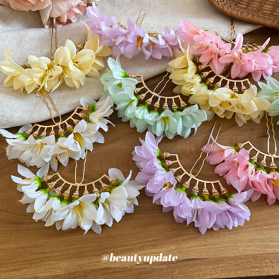 Horquillas para el cabello con - Women'S Yellow Accessories reseña y precio