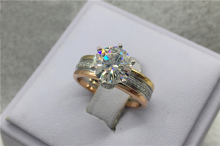 Anillo de compromiso de boda p - Wrap Ring Gold reseña y precio
