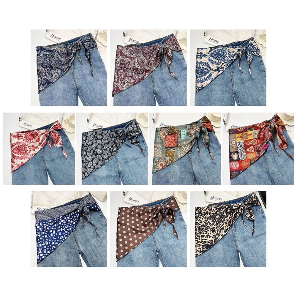 Pañuelo de Seda Sintética con  - Women'S Jeans Accessories reseña y precio