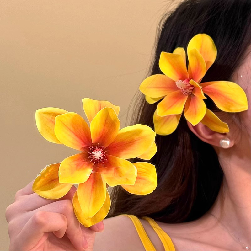 Estilo de vacaciones en la pla - Women'S Yellow Accessories reseña y precio