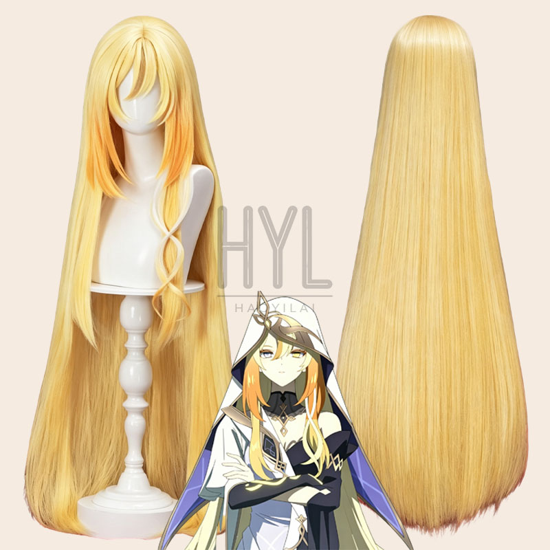 Peluca de cosplay de Rhinedott - Women'S Yellow Accessories reseña y precio