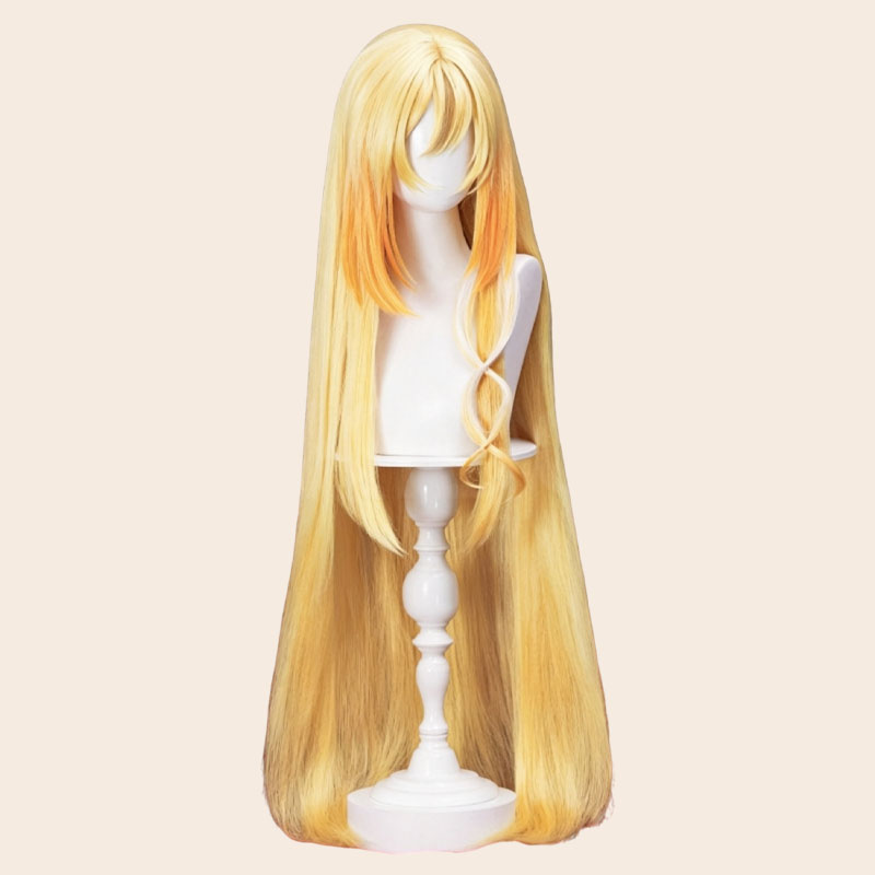 Peluca de cosplay de Rhinedott - Women'S Yellow Accessories reseña y precio