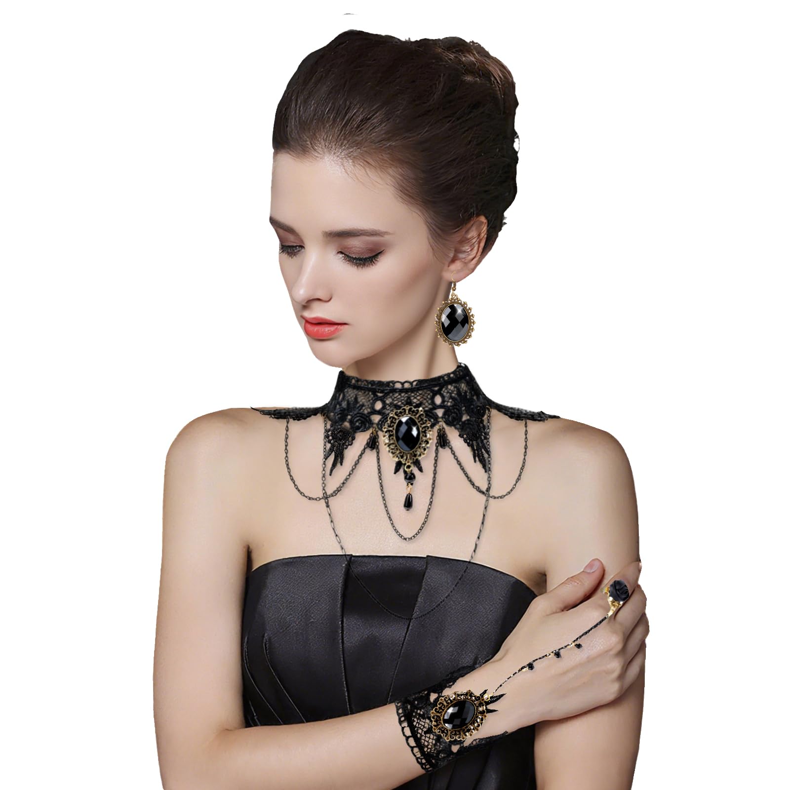 Accesorios de estilo gótico pa - Women'S Victorian Accessories reseña y precio