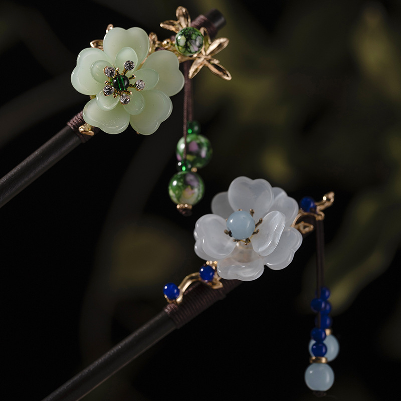Tocado con horquillas de mader - Women'S Accessories H&M reseña y precio