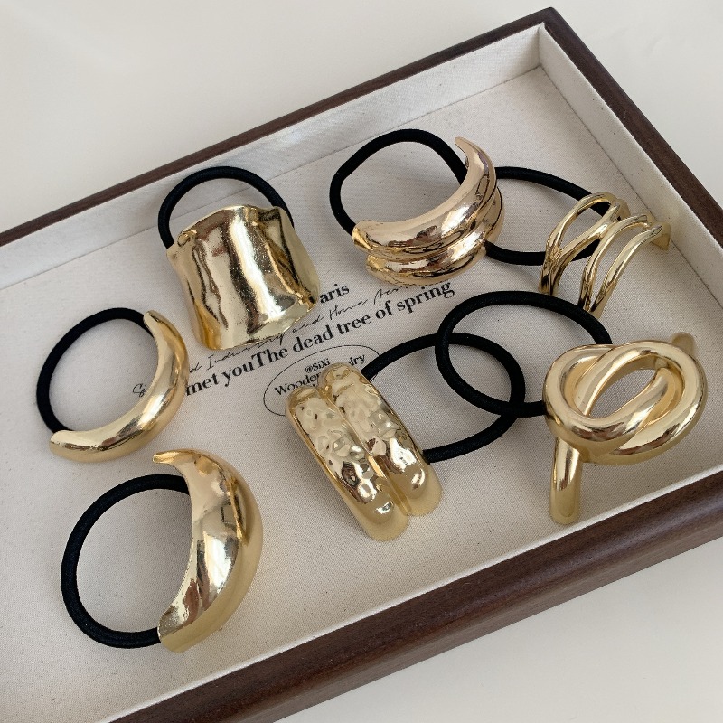 Coleteros Metálicos Geométrico - Wrap Ring Gold reseña y precio