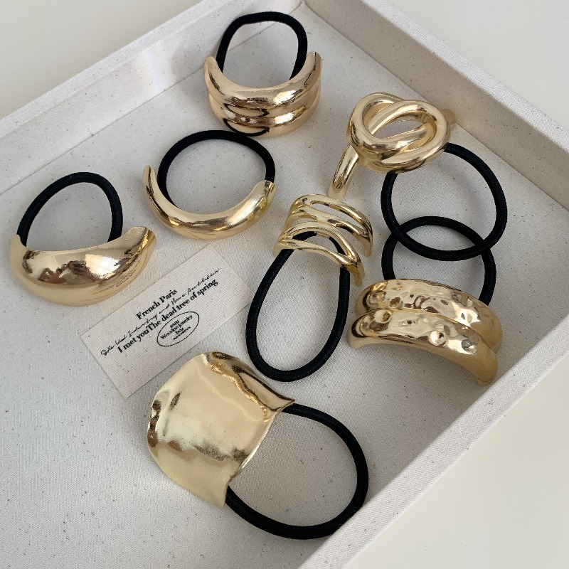 Coleteros Metálicos Geométrico - Wrap Ring Gold reseña y precio