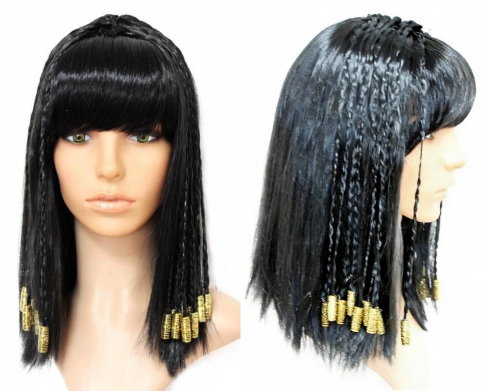Peluca Larga y Lisa Negra de R - Women Accessories Egypt reseña y precio