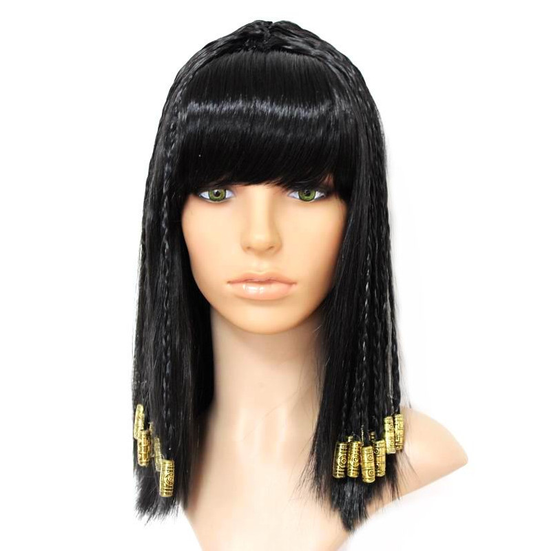 Peluca Larga y Lisa Negra de R - Women Accessories Egypt reseña y precio