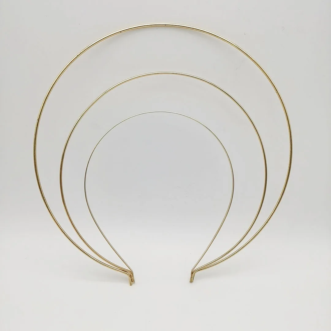 Diadema con Halo dorado platea - Wrap Ring Gold reseña y precio