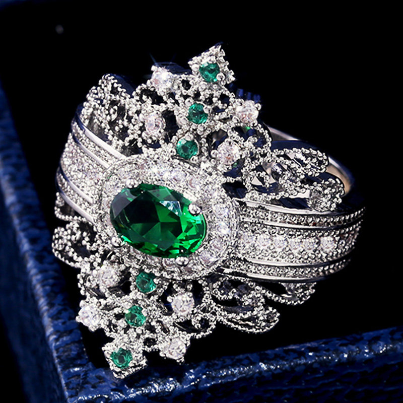 Huitan-anillos de fiesta de có - Women Accessories Egypt reseña y precio