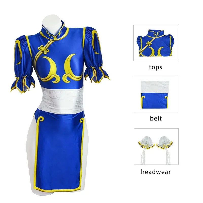 Disfraz de Cosplay de Chun Li  - Women'S Accessories H&M reseña y precio