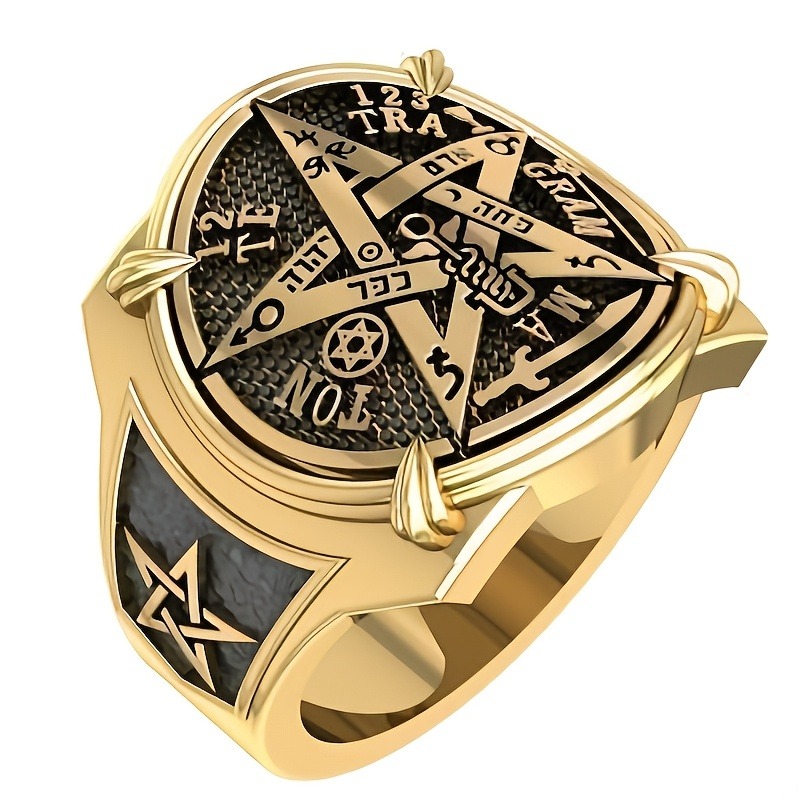 Anillo único con pentagrama eg - Women Accessories Egypt reseña y precio