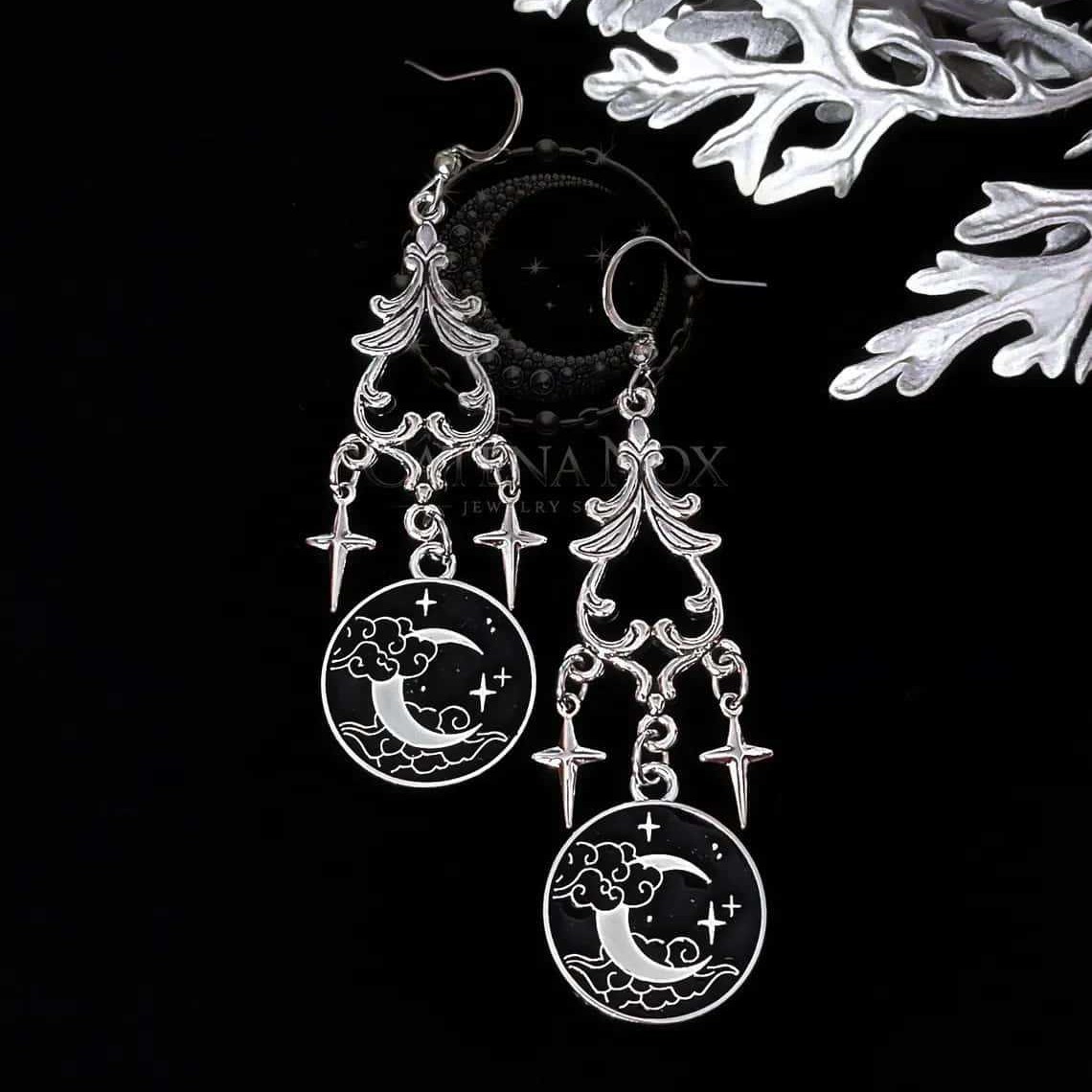 Pendientes Moon Magic, joyería - Women'S Victorian Accessories reseña y precio