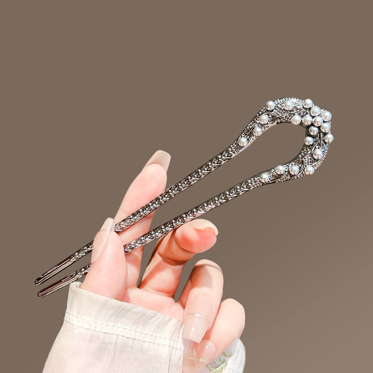 Horquilla nueva perla en forma - Women'S Accessories H&M reseña y precio