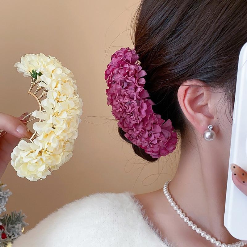 1 ud. Horquilla de pelo floral - Women'S Yellow Accessories reseña y precio