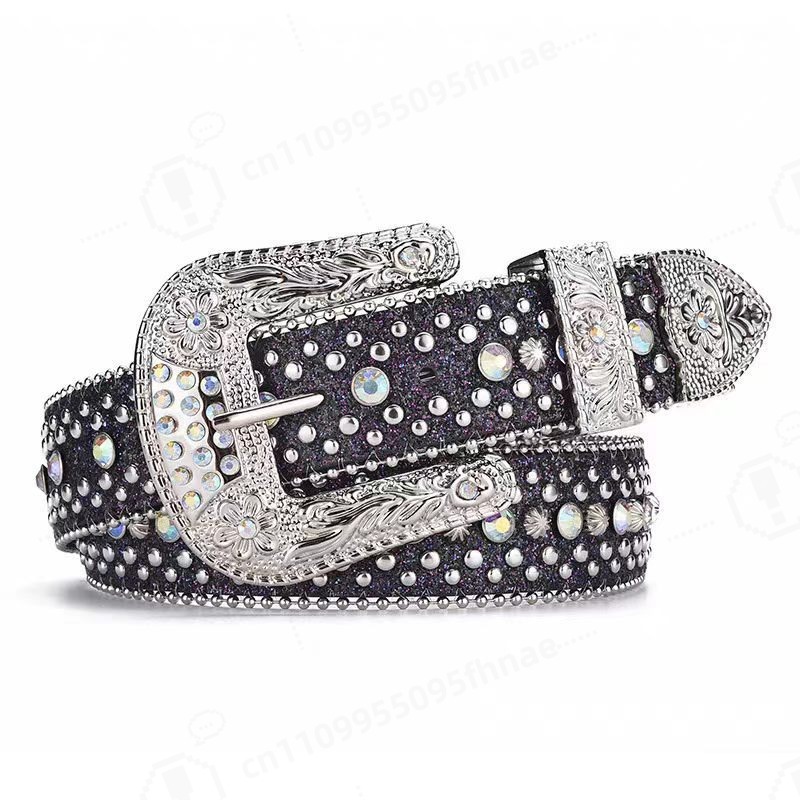 Cinturón de diamantes de imita - Women'S Jeans Accessories reseña y precio