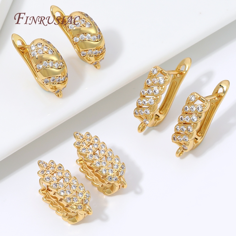 Base de latón para pendientes  - Wrap Ring Gold reseña y precio