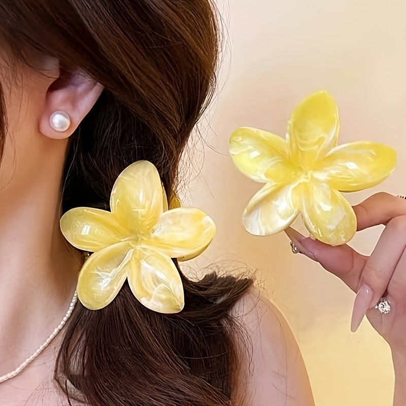 2 piezas de pinzas para el cab - Women'S Yellow Accessories reseña y precio