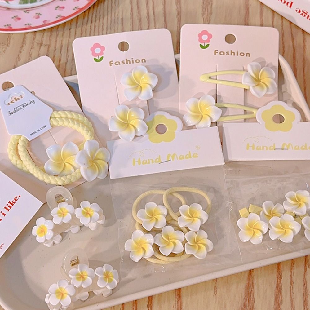 Pinza para el pelo con flor de - Women'S Yellow Accessories reseña y precio
