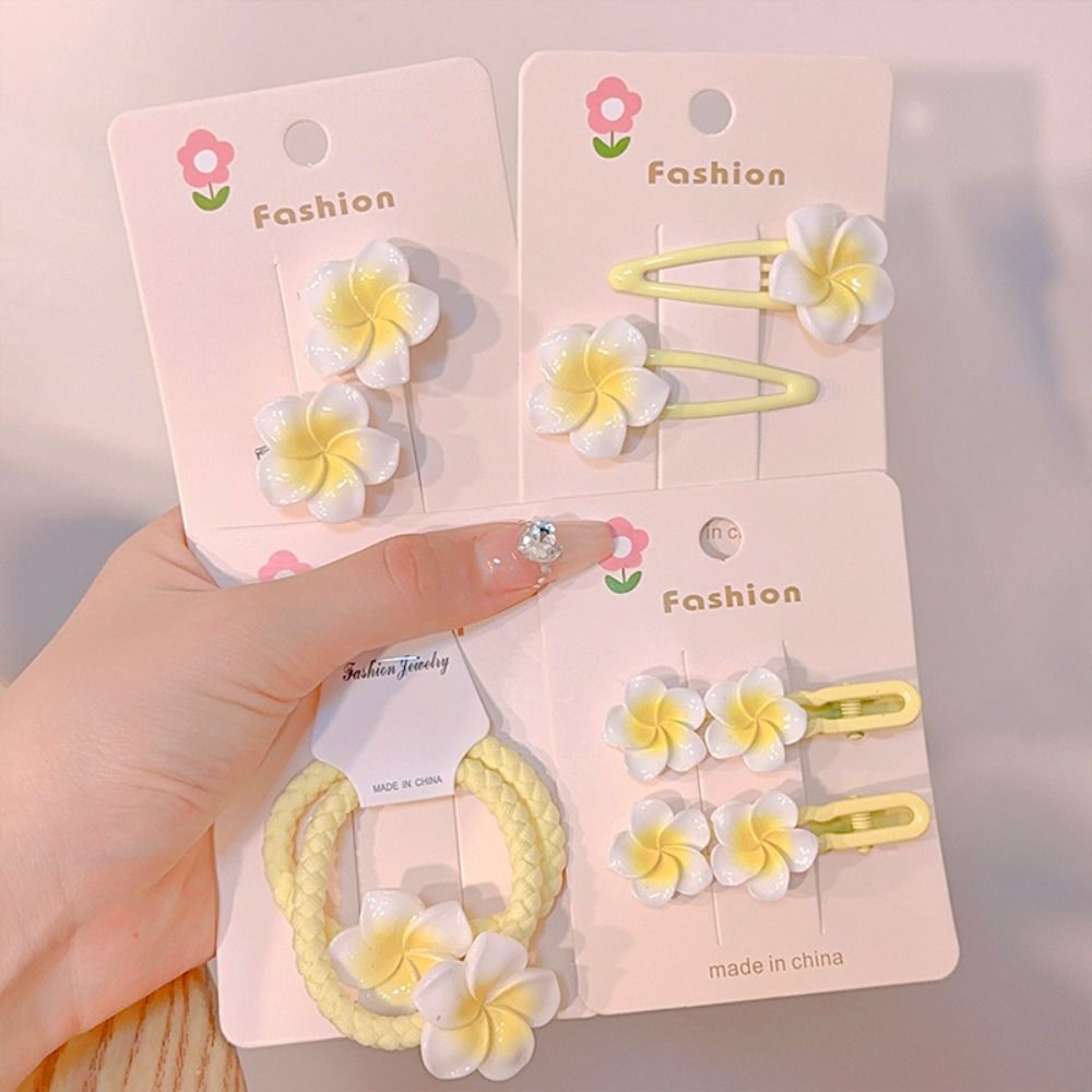 Pinza para el pelo con flor de - Women'S Yellow Accessories reseña y precio