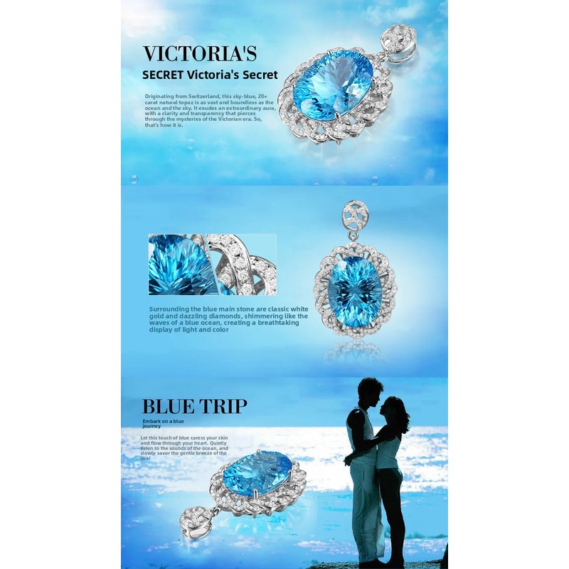 Joyería de cristal, colgante d - Women'S Victorian Accessories reseña y precio