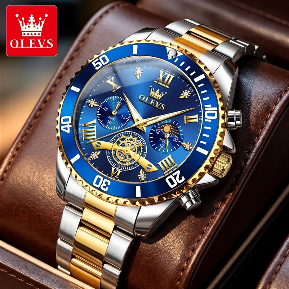 Reloj de Lujo OLEVS de Cuarzo  - Wrap Ring Gold reseña y precio