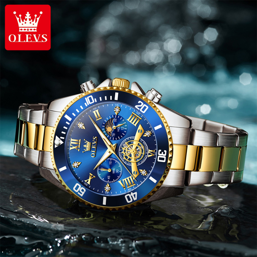 Reloj de Lujo OLEVS de Cuarzo  - Wrap Ring Gold reseña y precio