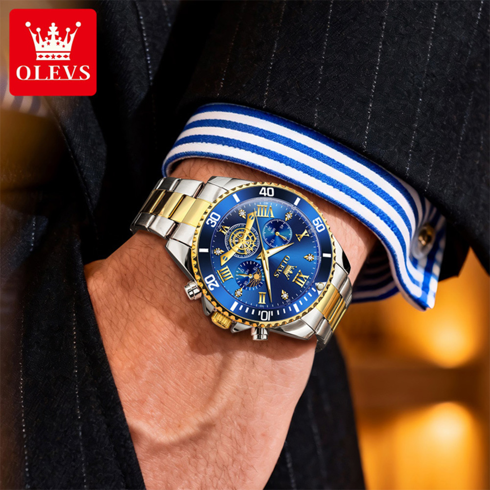 Reloj de Lujo OLEVS de Cuarzo  - Wrap Ring Gold reseña y precio