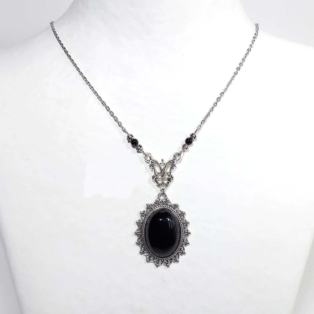 Collar con colgante de ágata n - Women'S Victorian Accessories reseña y precio