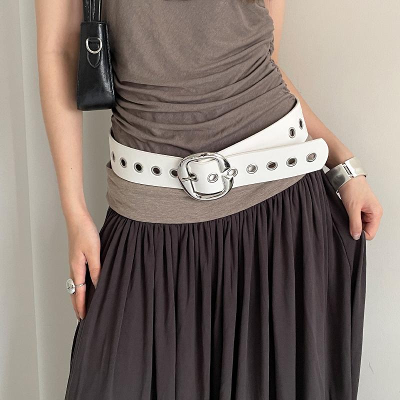 Cinturón ancho con sentido de  - Women'S Jeans Accessories reseña y precio