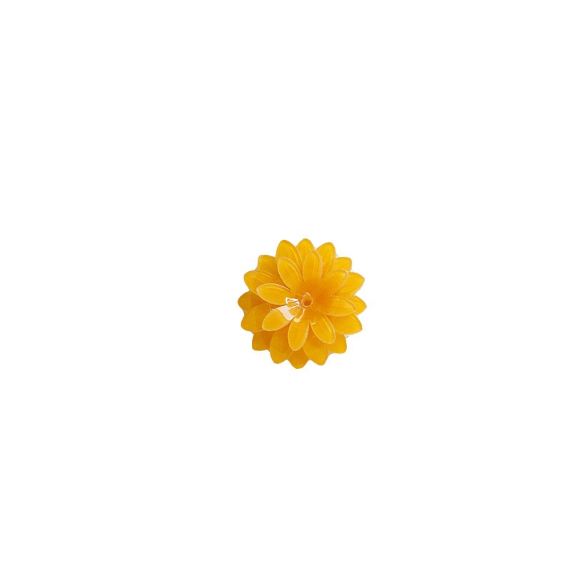 50 unids/lote 24mm color amari - Women'S Yellow Accessories reseña y precio