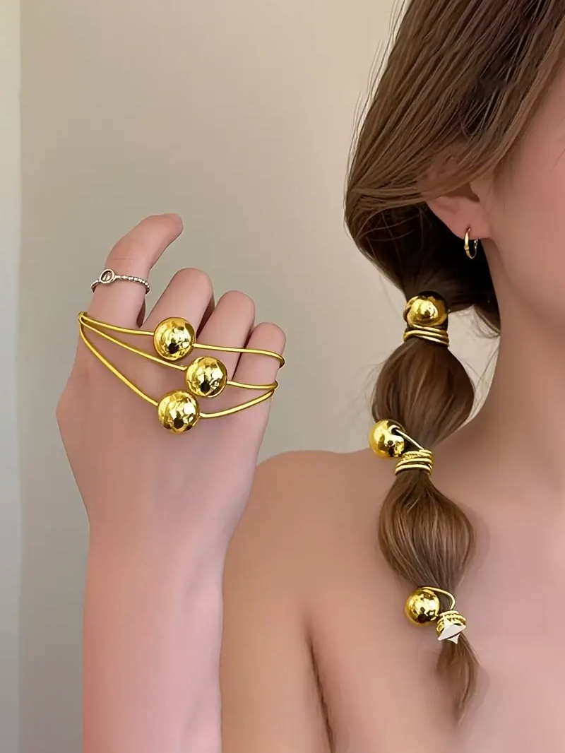 10 Uds. Corbata para el pelo c - Wrap Ring Gold reseña y precio
